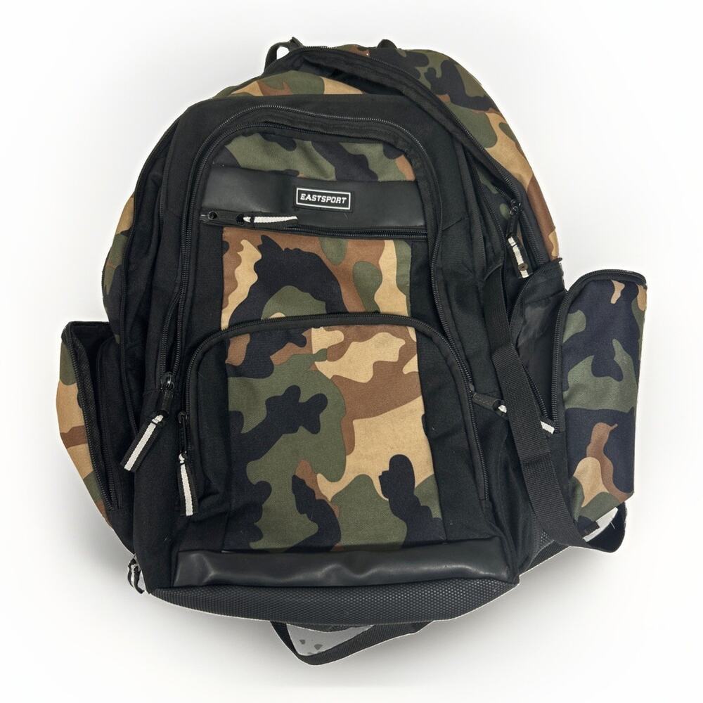 Eastsport âą 19"âą Raptor Expander Backpackâą Green Camo GREAT COND!!